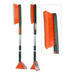 Щетка со скребком для снега телескопическая, мягкая щетина, 82-100 см, Li-Sa, LS279/2, 48334