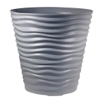 Кашпо ДЮНА D255мм H 240мм 8,5л Серый (комплект 5 шт)