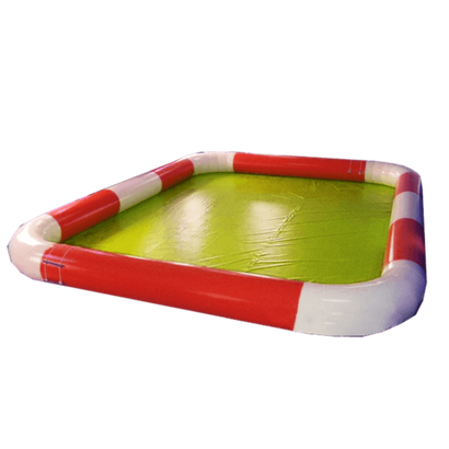 Прямоугольный надувной бассейн "Полосатик" 8*4*0.65 м