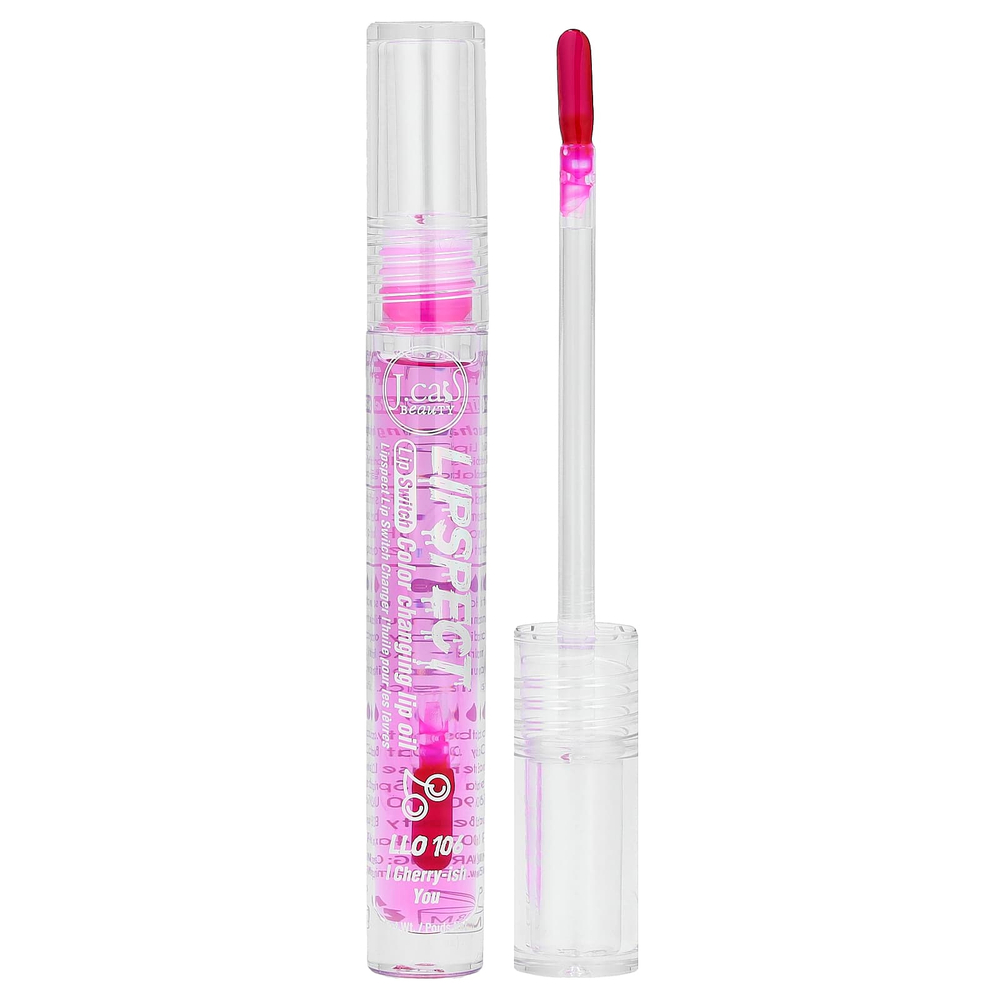 J.Cat Beauty, Lipspect, средство для губ, меняющее цвет, LLO106 I, вишневый, 3 мл (0,1 жидк. унции)