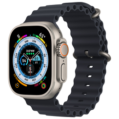 Ремешок Apple Ocean Band для Apple Watch Ultra 49 мм Midnight (MQEE3ZM/A)