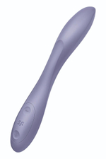 Сиреневый гибкий вибратор Satisfyer G-Spot Flex 2 - 19,5 см. (Цвет: сиреневый)