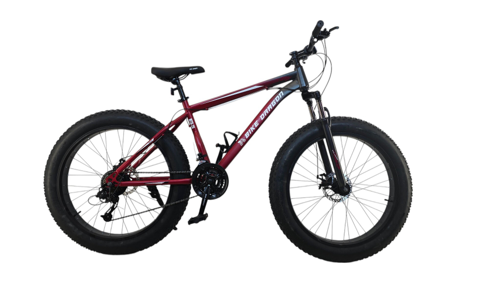 Велосипед  фэтбайк BIKE Dragon BDF-26-3 (красный)