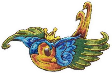 Нашивка Swallow traditional (Ласточка в винтажном стиле)
