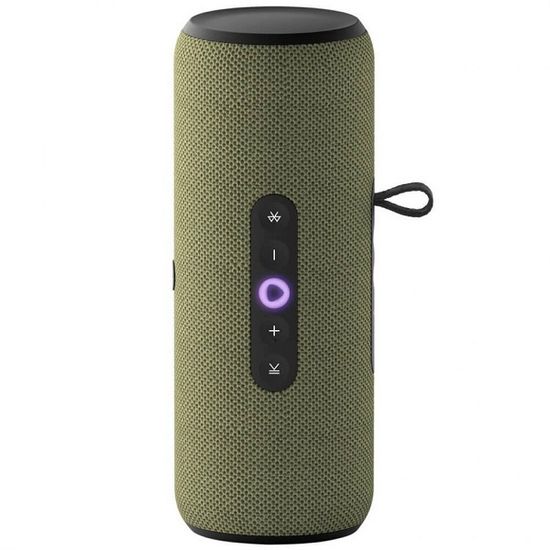 Умная колонка Яндекс Станция Стрит, с голосовым помощником Алиса, зеленая