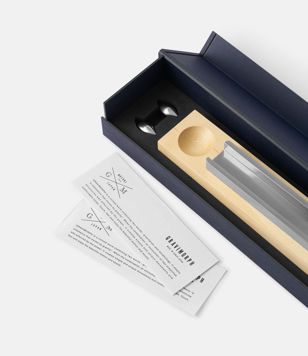 Nozaki Spindle Silver — японская дзен-скульптура