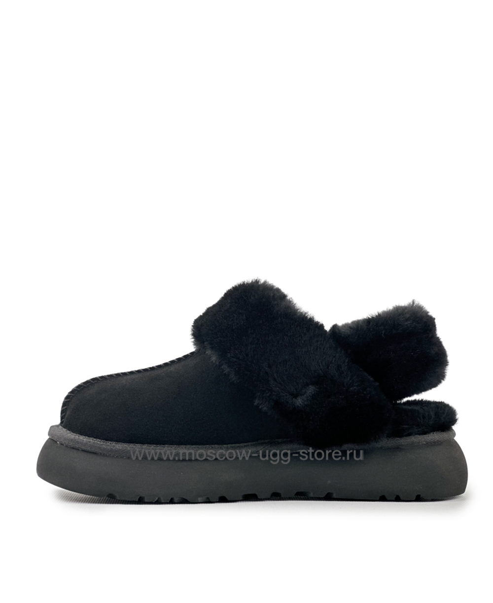 DISQUETTE SLIPPERS - black