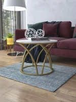 Журнальный стол Тюльпан - ЗСБГ - МДФ в ПВХ