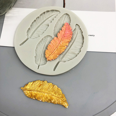 Силиконовый молд "Перья"