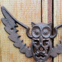 Iron Garden Колокольчик дверной "Сова"