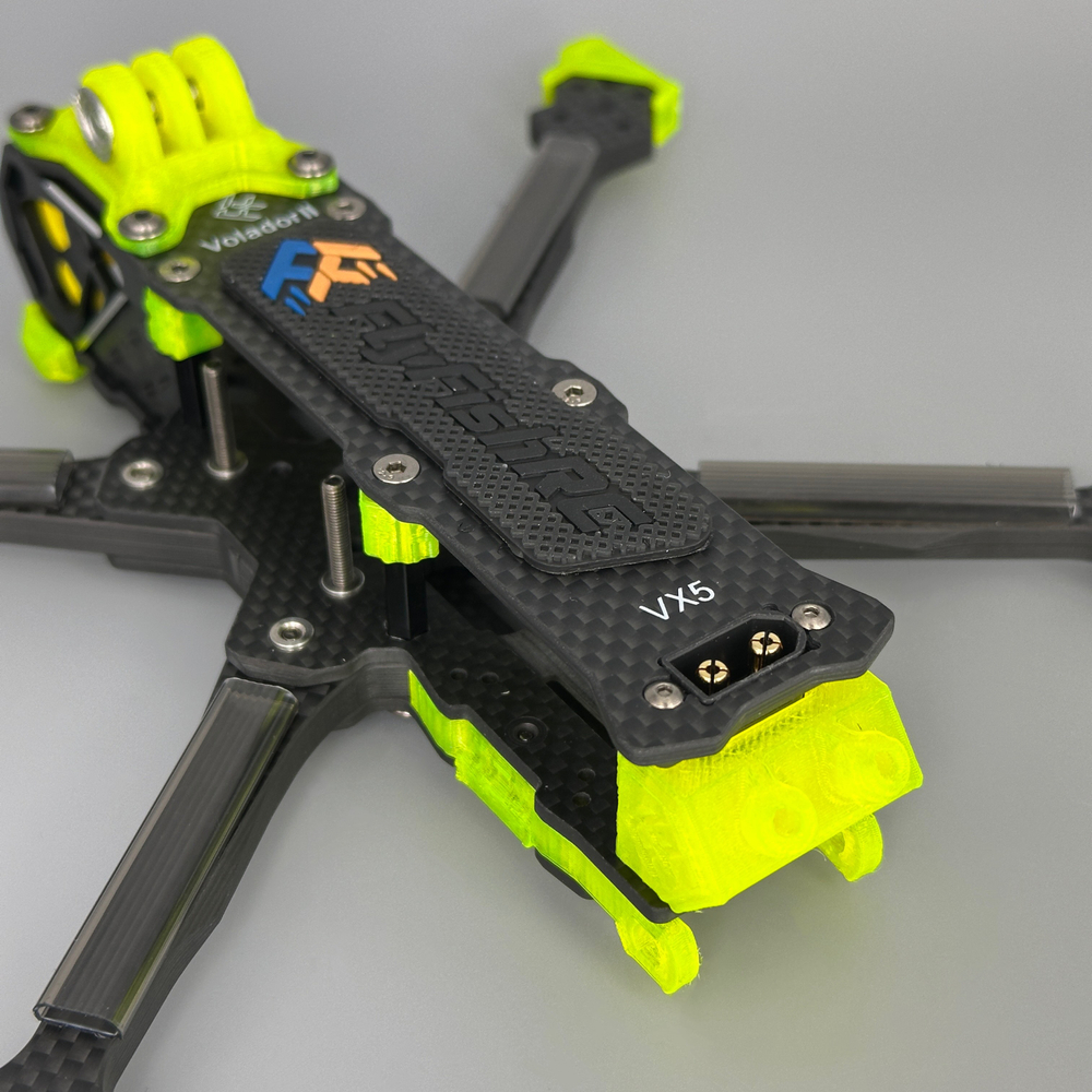 Рама FlyFish RC Volador 2 VX5 T700 (DJI O4 Pro) Желтый