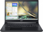 Ноутбук Acer Aspire 7 A715-43G-R5KS, 15.6&quot; (1920x1080) IPS 144Гц/AMD Ryzen 5 5625U/8ГБ DDR4/512ГБ SSD/GeForce RTX 3050 4ГБ/Без ОС, черный [NH.QHDER.009]