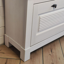 Тумба для обуви в прихожую закрытая 01 Рауна