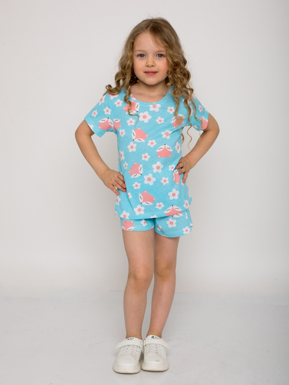 Костюм "Элли-1", голубой, р.104, (Ивашка)