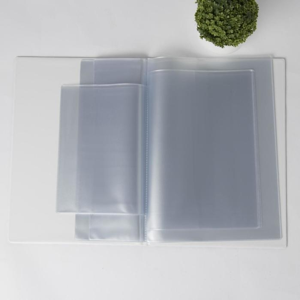 5243183 Папка для семейных документов, 4 комплекта, цвет синий