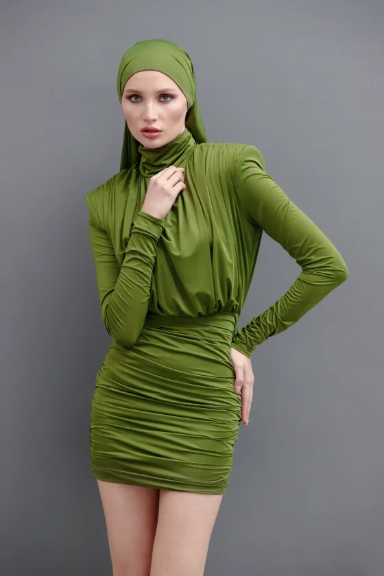 Платье "Olivia", Зеленый