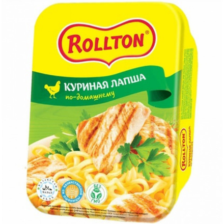 Лапша Роллтон куриная лоток 90 гр