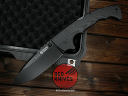 Нож Cold Steel 5 Max - руокять черный G10, черный клинок