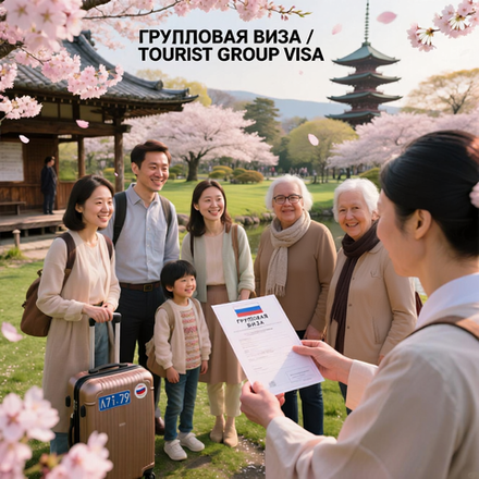 Виза в Японию для туристических групп