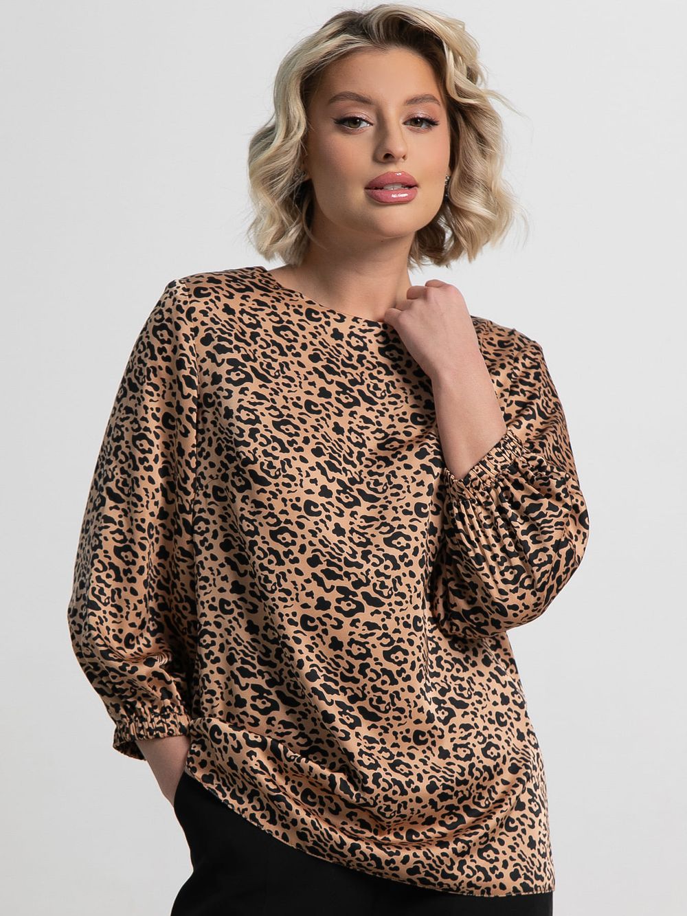 Блуза Прерия (коричневый) Б15124-30М LT Collection