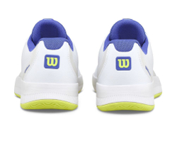 Женские Кроссовки теннисные Wilson Intrigue Lite - white/amparo blue/safety yellow