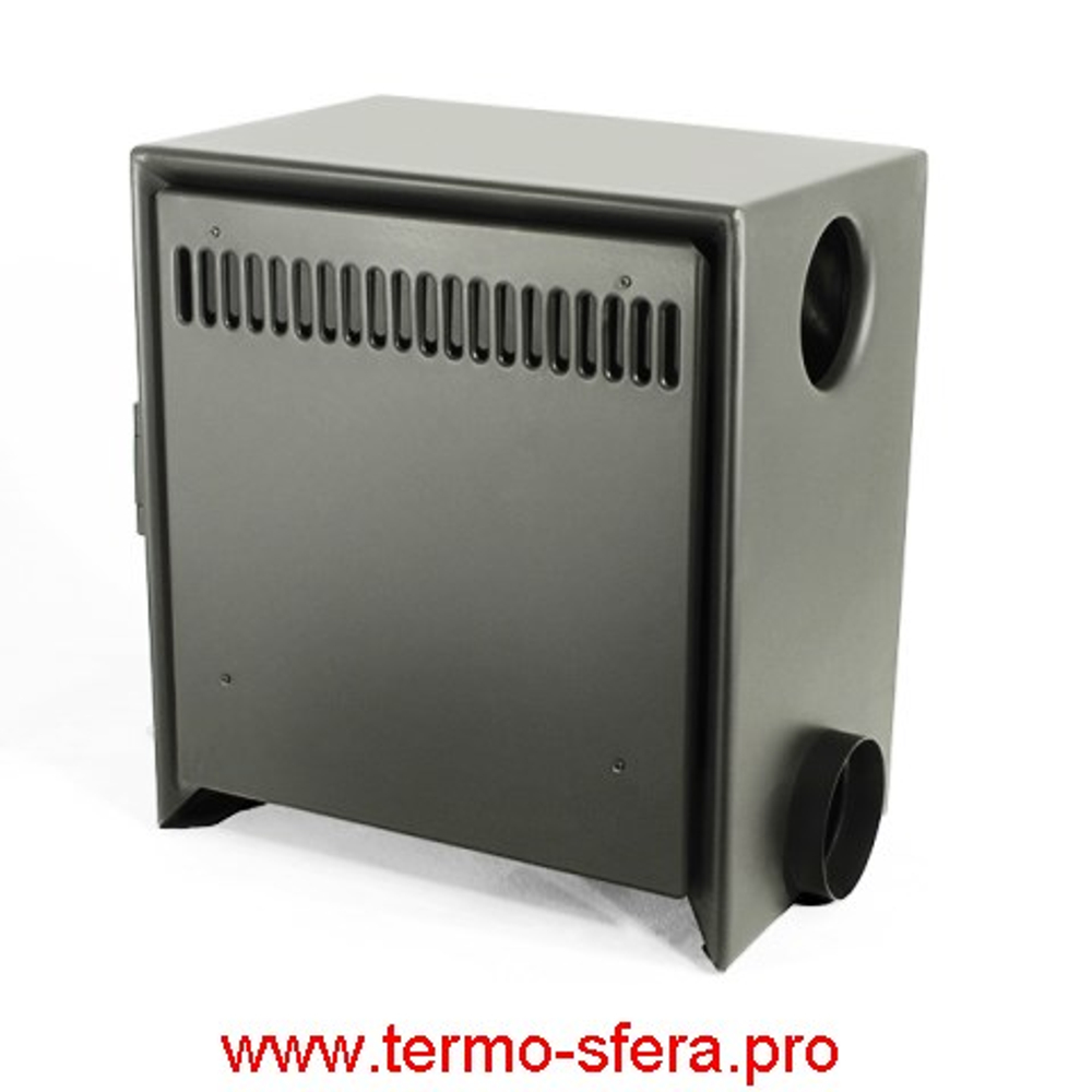 Дровяная печь Нормаль-2 Турбо антрацит, НК, ТЗ