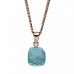 Колье Qudo Firenze turquoise 400272.1 BL/RG