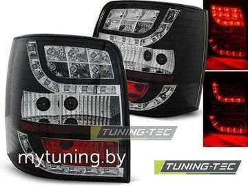 Задние фонари VW Passat B5 black led