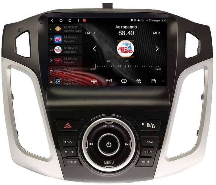 Магнитола для Ford Focus 2011 - 2019 - Vaycar VA17-0150 на Android 13, Быстрая, 4G SIM-слот