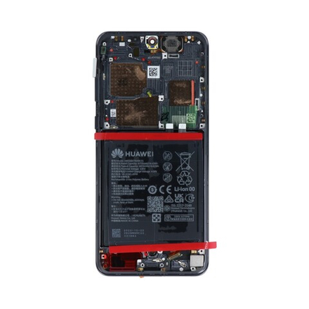 Huawei P60 Дисплей в раме с акб Original Servise чёрный 02355MAW