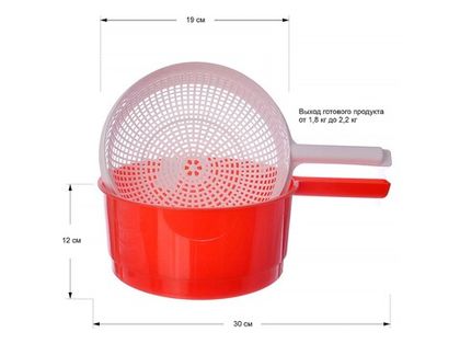 Форма для адыгейского сыра, дуршлаг на 2 кг