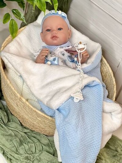 Кукла Berbesa виниловая 42см Recien Nacido в пакете (5119K)