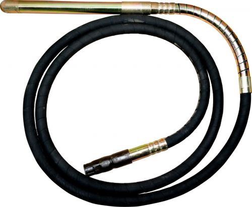 Вал с булавой к вибратору для бетона STEM Techno SVH 51-4,5 - [4,5 метра / 51 мм]