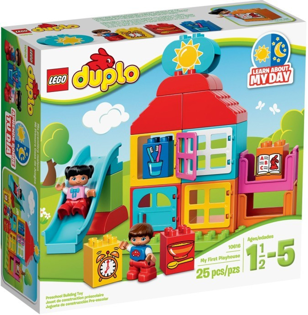 LEGO Duplo: Мой первый игровой домик 10616 — My First Playhouse — Лего Дупло