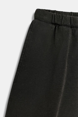 ZARA ШОРТЫ INTERLOCK, УГОЛЬНЫЙ