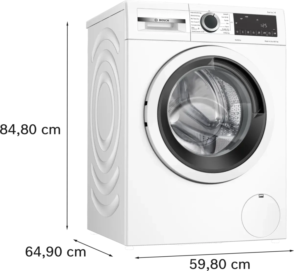 Стирально-сушильная машина Bosch WNA134B0SN