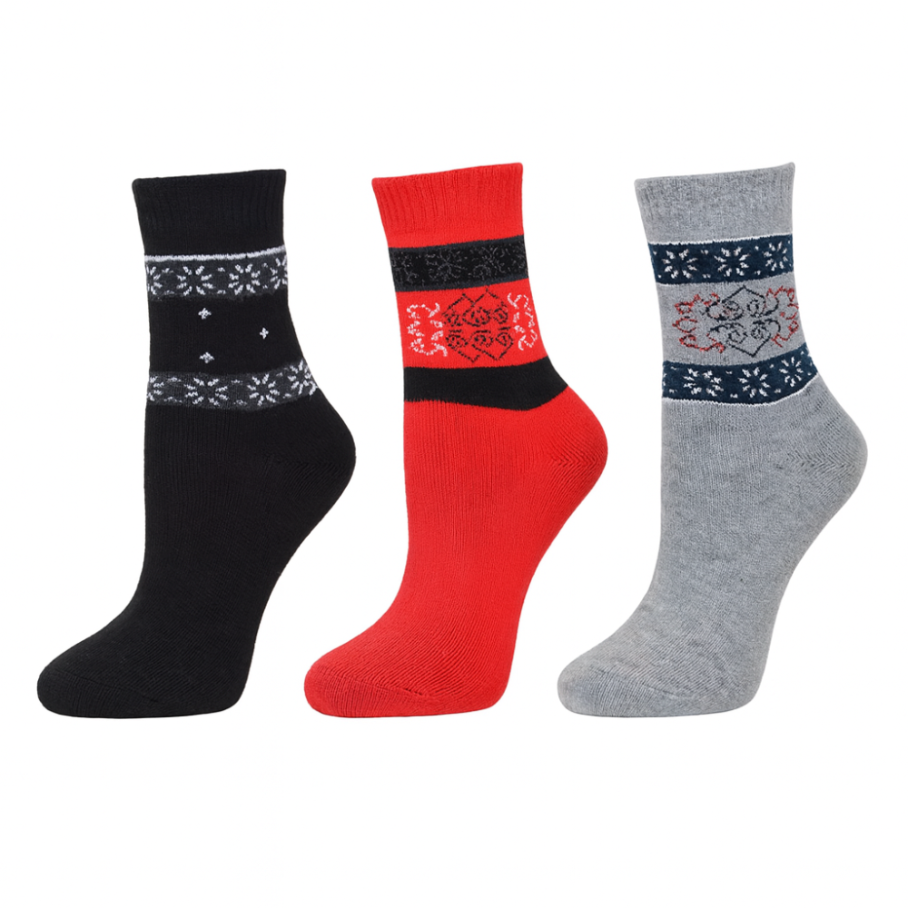 Носки женские Shengnas теплые длинные