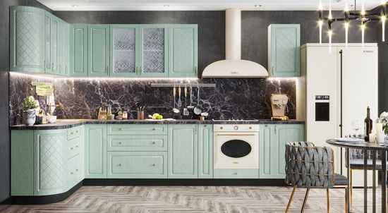 вариант компоновки модульная кухня ВЕРСАЛЬ