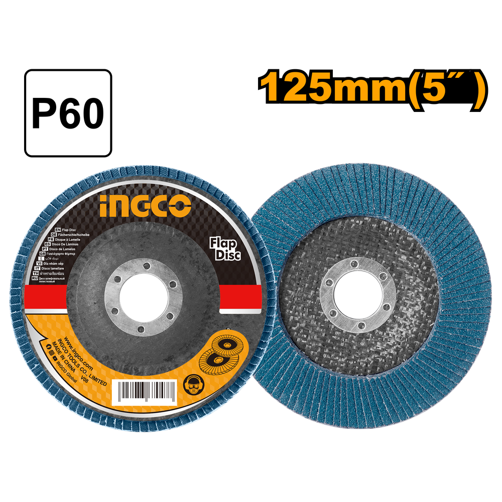 Диск шлифовальный лепестковый Р60 125 мм