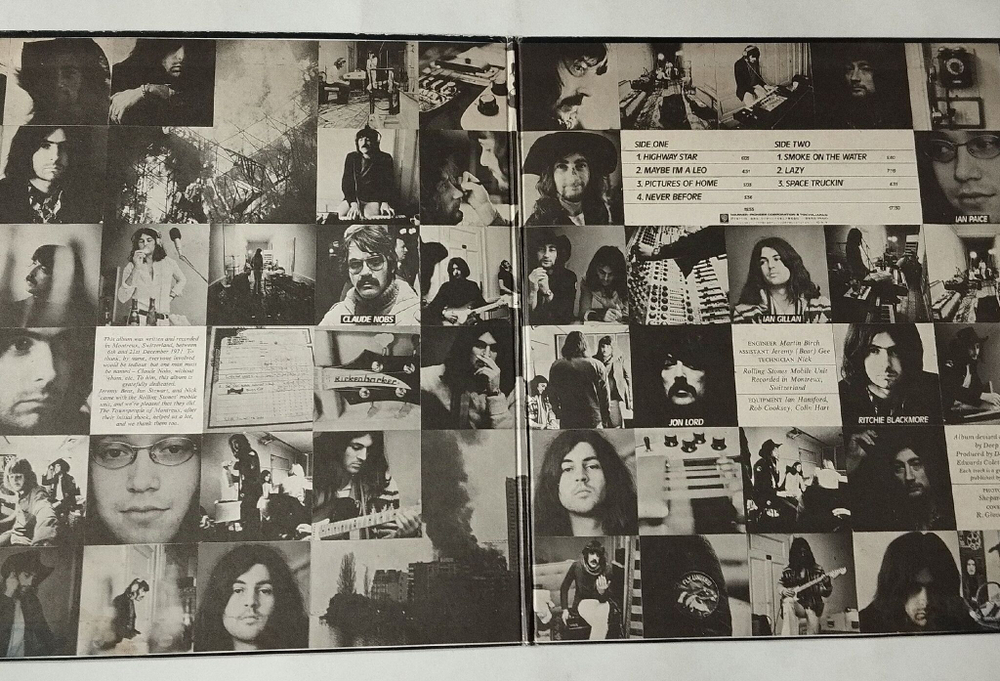 Винтажная виниловая пластинка LP Deep Purple Machine Head (Japan 1974) (No Obi)