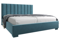 Кровать двуспальная, 180х200 Беатрис зеленый