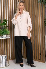 Рубашка Лиссабон (бежевая) Б13259-7М LT Collection