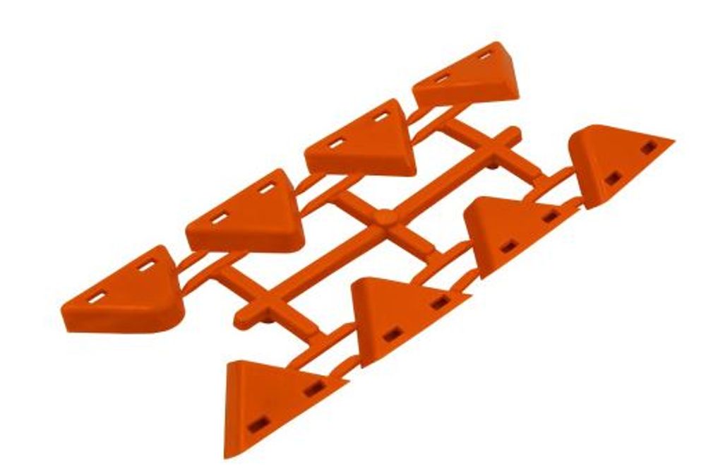 Сменные адаптеры на шпатель со скребком для формирования швов 8шт DECOR /113-850 Сменные адаптеры на шпатель со скребком для формирования швов 8шт DECOR /113-850