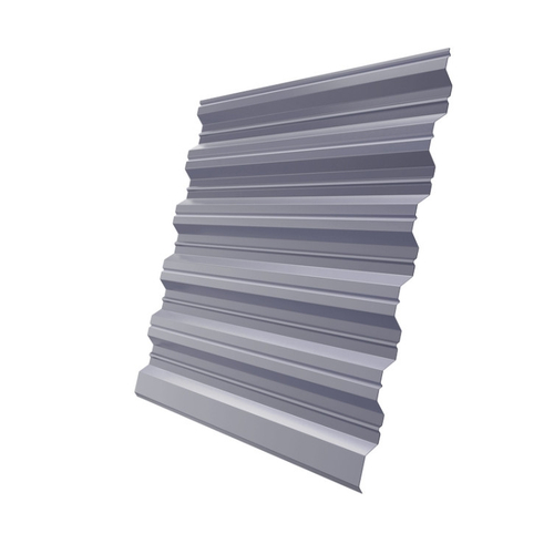 Профнастил НС35 Grand Line Optima Satin 0,5 мм RAL 7004 сигнальный серый