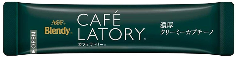 Кофе растворимый Капучино 1 стик 11 г AGF Blendy Cafe Latory Cappuccino Stick