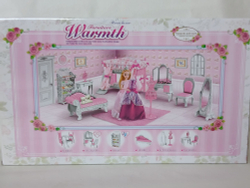 Кукла в наборе арт. 6935-A, с одеждой, обувью и мебелью, высота 28 см, сгибаются руки