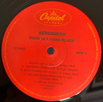 Aerosmith / Rock In A Hard Place (LP)
