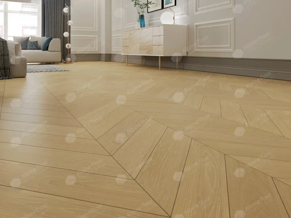ИНЖЕНЕРНАЯ ДОСКА Alpine Floor CHATEAU Дуб Шампань EW203-01