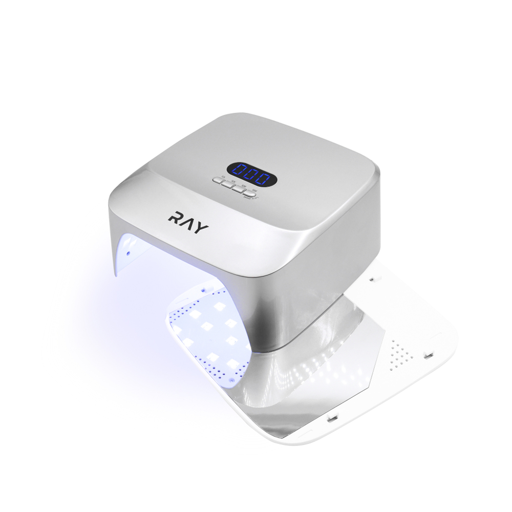 Лампа для сушки ногтей модель: Metal марка: RAY металлик