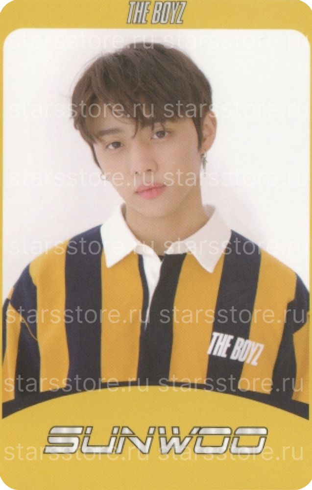Фотокарта Sunwoo THE BOYZ - THE START Фотокарта Sunwoo THE BOYZ - THE START